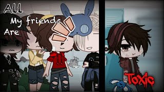 All my friends are toxic meme💔 🔪Afton family🔪 Different AU [upl. by Willem281]