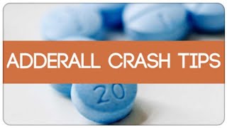 TIPS FOR ADDERALL  VYVANSE CRASH BENZOS OPIOIDS GABAPENTIN PHENIBUT  MORE [upl. by Jacoby]