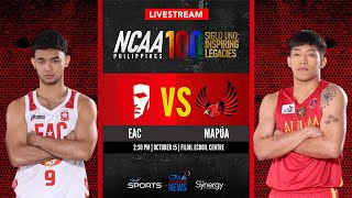 EAC vs Mapúa Men’s Basketball  NCAA Season 100  Replay [upl. by Camm835]