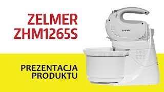 Mikser z misą ZELMER ZHM1265S 2 misy [upl. by Naujled102]