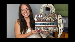 I Got A Dior Bag Unboxing My New Christian Dior Handbag Coeebags Review [upl. by Higginbotham]