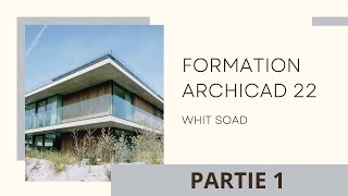 التعرف على واجهة ارشيكاد و كيفية ضبط اعدادات وحدات القياس FORMATION ARCHICAD 22 PARTIE 1 2 [upl. by Oicnerolf]