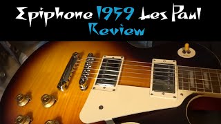 2020 Epiphone 1959 Les Paul Standard Outfit Review [upl. by Mauceri]