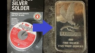 Metal Refining amp Recovery 18 Lead Free Solder [upl. by Aleusnoc25]