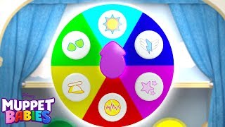 Color Wheel  Muppet Babies  Disney Junior [upl. by Lara248]