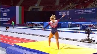 2022 Womens Final Tumbling  World Championships Sofia Bulgaria [upl. by Aynatahs]