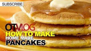 HOW TO MAKE PANCAKES  Spanish [upl. by Nevai]