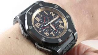 Audemars Piguet Royal Oak Offshore 48MM “The Legacy” 263781OOOA001KE01 Luxury Watch Reviews [upl. by Pazia928]