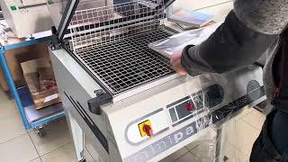 Minipack Torre RP 55 Shrink Wrapping machine [upl. by Dickinson]