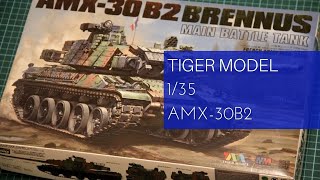 Tiger Model 135 AMX30 B2 Brennus 4604 [upl. by Yrreiht621]