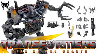 Machine Capsule Toys UPGRADE KIT Transformers Studio Series ROTB Leader Class SCOURGE Review [upl. by Postman]