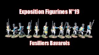 Exposition Figurines N°19 Hät 8169 Les Fusiliers Bavarois au 172 [upl. by Adrahc]