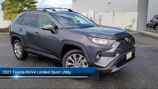 2021 Toyota RAV4 Limited Sport Utility Sacramneto Roseville Elk Grove Folsom Stockton [upl. by Ahsiadal564]