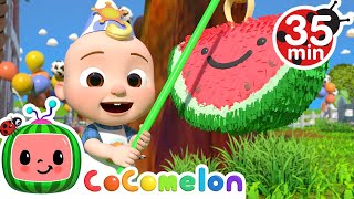 Birthday At The Farm Song  More Nursery Rhymes amp Kids Songs  CoComelon [upl. by Toolis937]