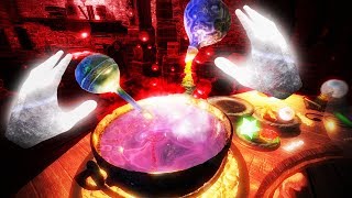 Making Potions and Casting Spells in VR  Waltz of the Wizard Gameplay  VR HTC Vive [upl. by Phene757]