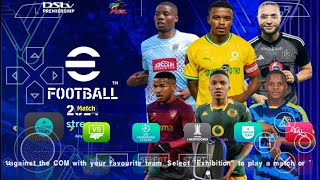 Release eFootball PES 2024 PPSSPP MOD DSTV PRIMIERSHIP PSL New Transfers amp Kits 2425 4K Graphics [upl. by Enoval621]