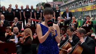 THE STYRIAN ANTHEM AND NATIONAL ANTHEM OF AUSTRIA  FORMULA 1 2023 AUSTRIAN GRAND PRIX [upl. by Adyeren947]