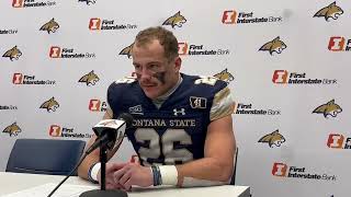 Rylan Ortt on Montana State Bobcats home win over Montana Grizzlies [upl. by Anaehs]