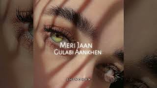 Meri Jaan x Gulabi Aankhen  Slowed Reverb  OyeEditorrAnna  Shinchan [upl. by Eniwtna532]