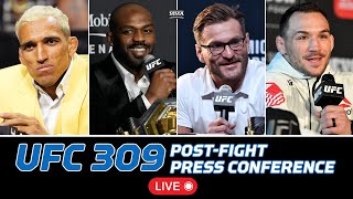 UFC 309 Jones vs Miocic PostFight Press Conference Live Stream  MMA Fighting [upl. by Gratt]