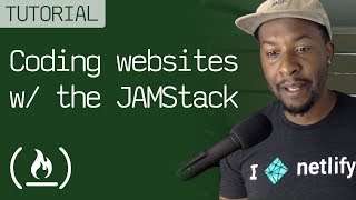 JAMstack Tutorial  Full site using Netlify amp Hugo [upl. by Krigsman555]