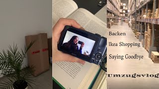 Umzugsvlog  Saying Goodbye Ikea  Baumarkt Backen  Wirtschaftsinformatik Studium Univlog [upl. by Sisile327]