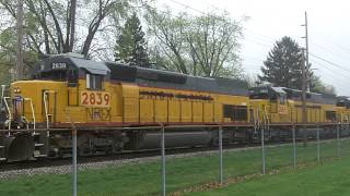 Huge Power Move Of ExUP SD402Ts To NREX In Silvis IL [upl. by Ocer]