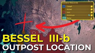 5inone Resources Bessel IIIb Outpost Location in Starfield [upl. by Ina95]