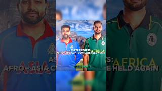 Afro Asia cup happening again 🔥 cricket afroasiacup viratkohli rohitsharma babarazam [upl. by Bendix]