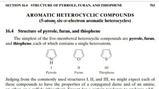 Heterocyclic Compounds part 2 المصدر للامتحان التقويمي  Pyrrole  Furan  Thiophene [upl. by Mientao84]