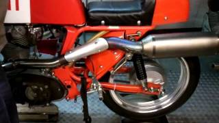 Jagertjes Ducati 350 racingsm exhaust on the dyno [upl. by Walls]