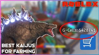 TOP 3 BEST KAIJUS FOR FARMING IN KAIJU UNIVERSE Roblox [upl. by Uok]