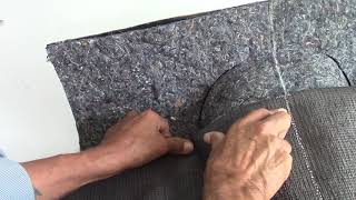 How to Trim a Car Floor Carpet Part two  Car upholstery for beginners old school [upl. by Truman]