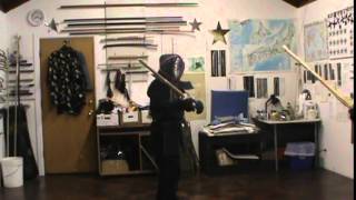 San Francisco Japanese Sword Society（桑港日本刀協会）Kenjitsu Practice with Master Hoshino Part 1 [upl. by Sidran]