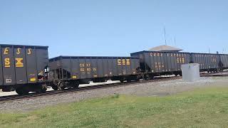 CSX Coke Express in Deshler Ohio [upl. by Demott]