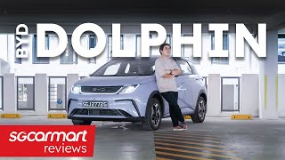 BYD Dolphin 449kWh  Sgcarmart Reviews [upl. by Lesly]