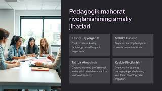 pedagogik mahorat faning maqsad va vazifalari [upl. by Aneehs784]