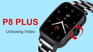 Unboxing Original P8 Plus Smart Watch GTS 2 Sports Fitness Tracker Colmi P8 P9 Update version [upl. by Slavic]