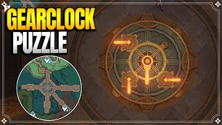 Gear Clock Puzzle at Abandoned Production Zone  World Quests amp Puzzles 【Genshin Impact】 [upl. by Isabelle61]