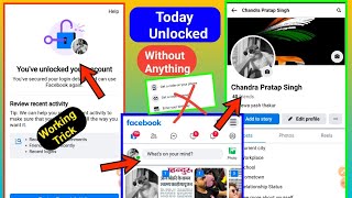 facebook your account has been locked how to unlock my facebook account facebook locked [upl. by Ahsiekal613]