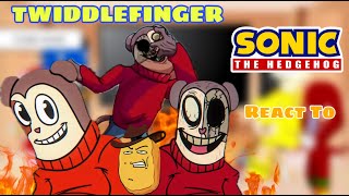 Sonic Characters React To TWIDDLEFINGER amp Lyrics  All Endings MAX vs Gegagedigedagedago Nugget [upl. by Elegna]