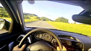 BMW f20 118d 4k POV sunshine drive in nature [upl. by Gustavus]