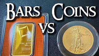 Investing in Gold Bars vs Gold Coins  The Ultimate Decision [upl. by Murry]