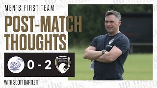 POSTMATCH THOUGHTS  Scott Bartlett vs Slimbridge AFC  Slimbridge AFC 0  2 WsM AFC  16724 [upl. by Joan576]