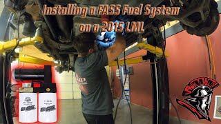 FASS install on a 2015 LML Duramax [upl. by Siraved]