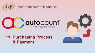 HOW TO PURCHASE PROCESS PO PI AP PAYMENT AUTOCOUNT ACCOUNTING V2 [upl. by Akirdnas]