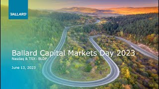 Ballard Power Systems Capital Markets Day 2023 [upl. by Hairacaz736]