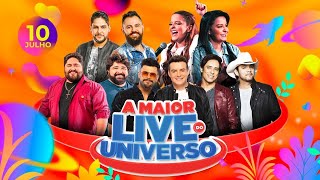 A Maior Live do Universo  Universo Alegria Oficial [upl. by Etakyram]