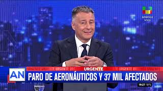 🔴 PARO DE AEROLÍNEAS hay 37 mil pasajeros afectados [upl. by Kira]