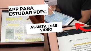 O MELHOR APP PARA LEITURA DE PDFs COLLANOTE  STUDY AUGUSTO [upl. by Rattan107]